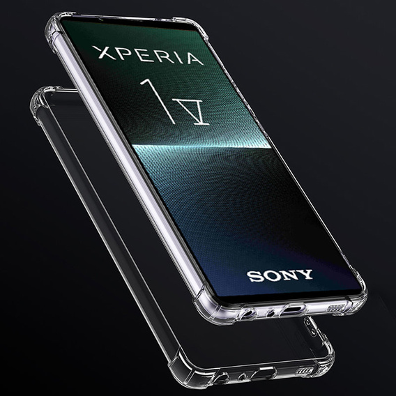 Case for Sony Xperia 1 V, Dropproof, transparent