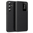 Flip case for Samsung Galaxy S24 FE, Smart View Wallet, black
