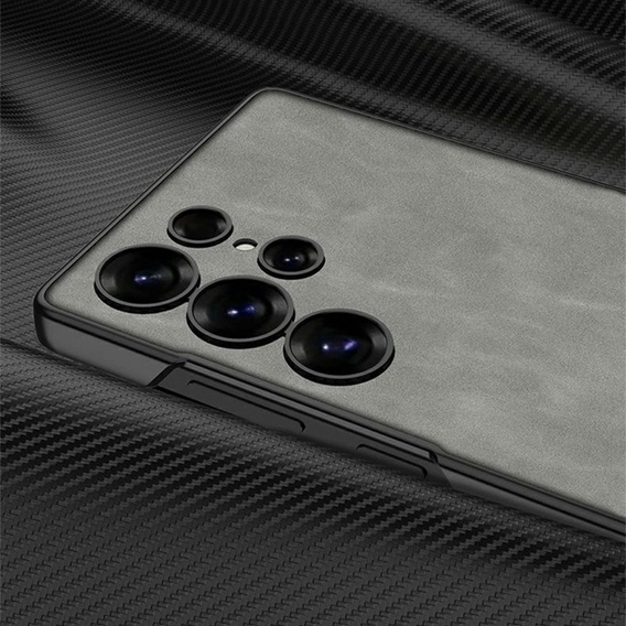 Case for Samsung Galaxy S25 Ultra, GKK Leather, black