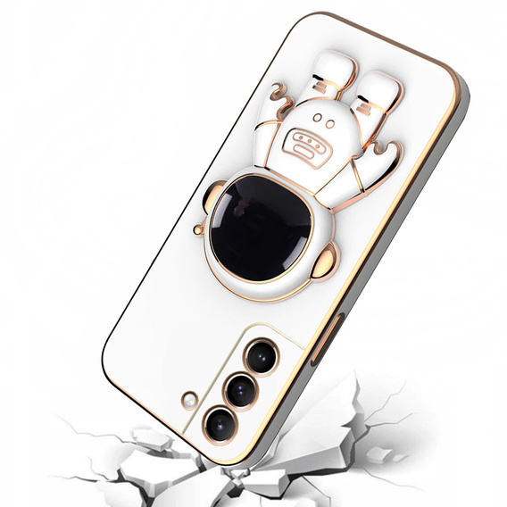 Case for Samsung Galaxy S22 Plus, Astronaut, white