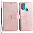 Flip case for Motorola Moto G71 5G, Mandala, blue