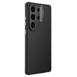 Nillkin Armored Case for Samsung Galaxy S25 Ultra, Carboprof Case, for Magsafe, black