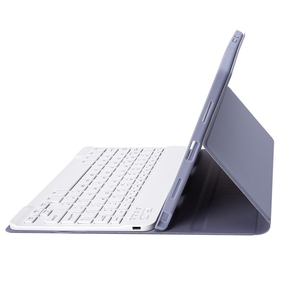 Case + keyboard Samsung Galaxy Tab S6 Lite P610/P615 / S6 Lite 2022 10.4, Pen Slot, purple