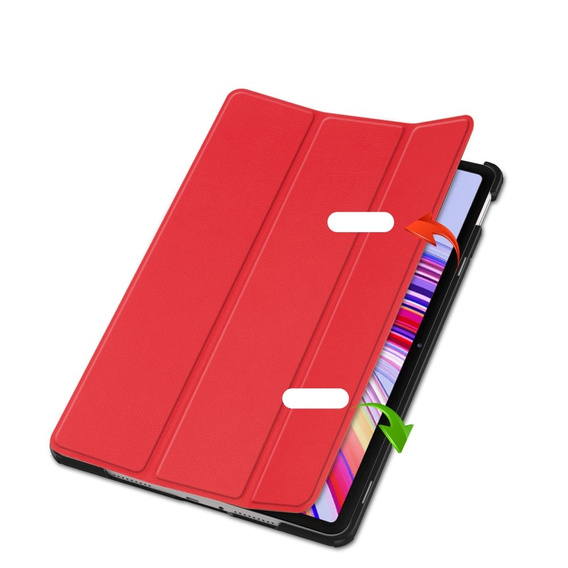 Case for Xiaomi Redmi Pad Pro / Xiaomi Poco Pad, Smartcase, red