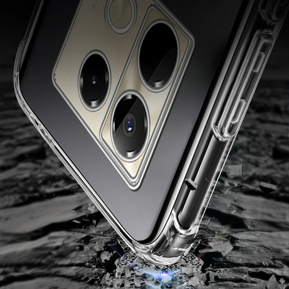 Case for Infinix Note 40 Pro, Dropproof, transparent