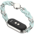 Stainless Steel Watch Strap with Protective Case for Apple Watch, Silver