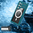Waterproof case for Samsung Galaxy S24 Ultra, Redpepper, for MagSafe, blue