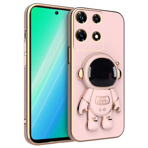 Case for Infinix Note 30 Pro, Astronaut, pink