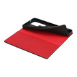 Flip case for Samsung Galaxy S25 Ultra, Litchi Skin Grain, red