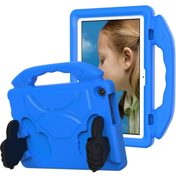 Children's Case for Lenovo Tab M10 10.1 Gen 3 TB-328FU/TB-328XU, Children's Case with Holder, blue