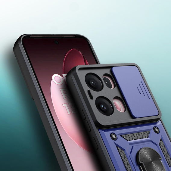 Case for Oppo Reno 13 Pro, CamShield Slide, blue