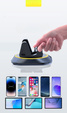 Universal car holder for the dashboard for smartphones up to 8.5 cm wide