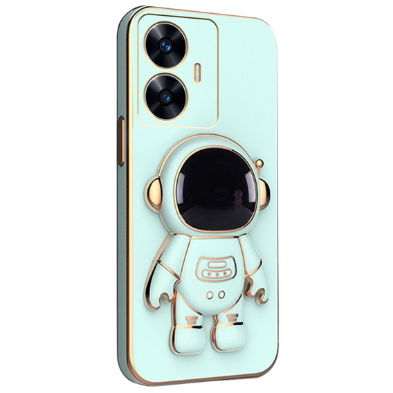 Case for Realme C55, Astronaut, green