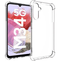 Case for Samsung Galaxy M34, Dropproof, transparent
