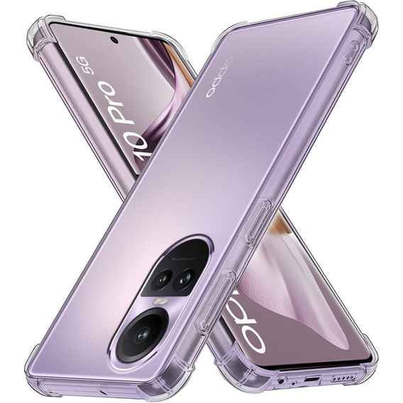 Case for Oppo Reno 10 / 10 Pro, Dropproof, transparent