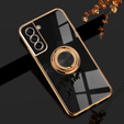 Case for Samsung Galaxy S21 FE, Electro Ring, black