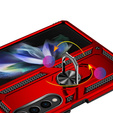 Armor Case for Samsung Galaxy Z Fold 4 5G, Nox Case Ring, red