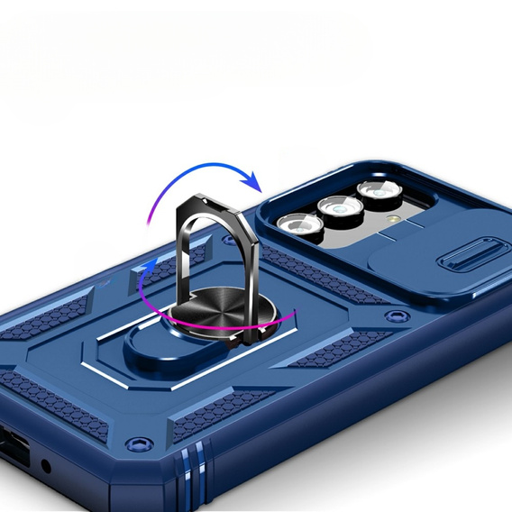 Case for Samsung Galaxy A54 5G, CamShield Slide, blue