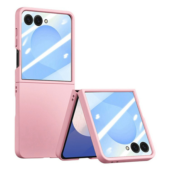 Case with toughened outer screen glass for Samsung Galaxy Z Flip7