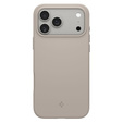 Spigen case for iPhone 17 Pro Max, Silicone Fit MagSafe, Stone