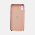 Case for Apple iPhone 11, Electro heart, pink rose gold