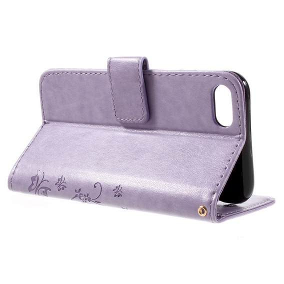 Flip case for iPhone 7/8/SE 2020/SE 2022, Butterfly, purple
