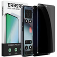 2x Tempered Privatization Glass for Samsung Galaxy S24 Ultra, ERBORD Anti-Spy