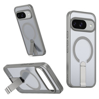Fusion Hybrid case for Google Pixel 10 / 10 Pro, for MagSafe, with stand, grey