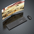 Hoco GM17 wireless keyboard and mouse