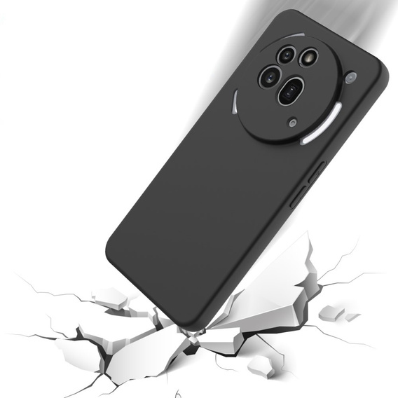 Case for Nothing Phone 3a Pro, Silicone Lite, black