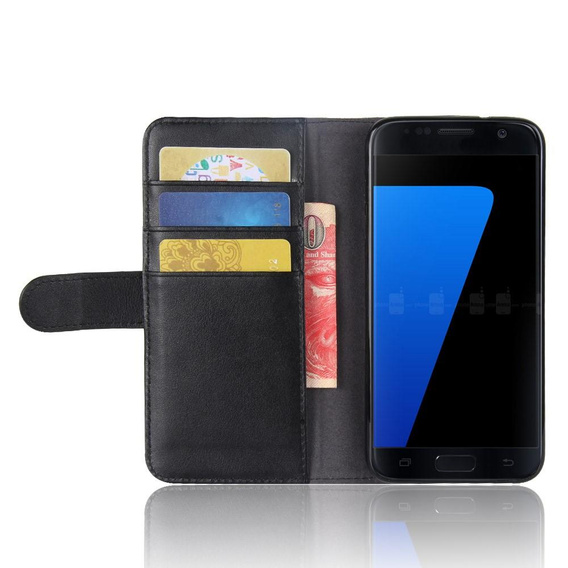 Flip case for Samsung Galaxy S7, Wallet, black