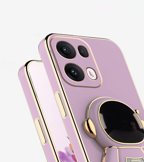 Case for Oppo Reno 13 Pro, Astronaut, purple