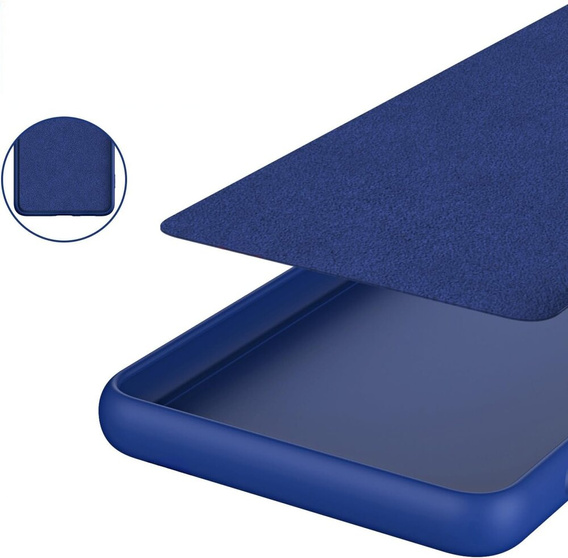 Case for Xiaomi Poco F6 Pro, Silicone Lite, blue