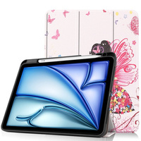 Case for Apple iPad Air 11" 6 gen. 2024 (A2902, Smartcase, girl