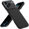 BENKS Kevlar Armor Air Carbon Fiber 600D A069 case for MagSafe for iPhone 17 Pro