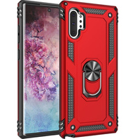 Armor Case for Samsung Galaxy Note 10+ Plus, Nox Case Ring, red