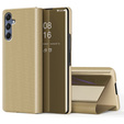 Case for Samsung Galaxy M34, Clear View, gold