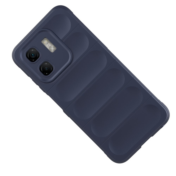 Case for Infinix Hot 50i 4G, Gaming Shockproof, dark blue