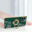 Case for iPhone 14 Pro Max, Electro Ring, green