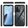 Case for Oppo A57s, Shockproof, with film, black