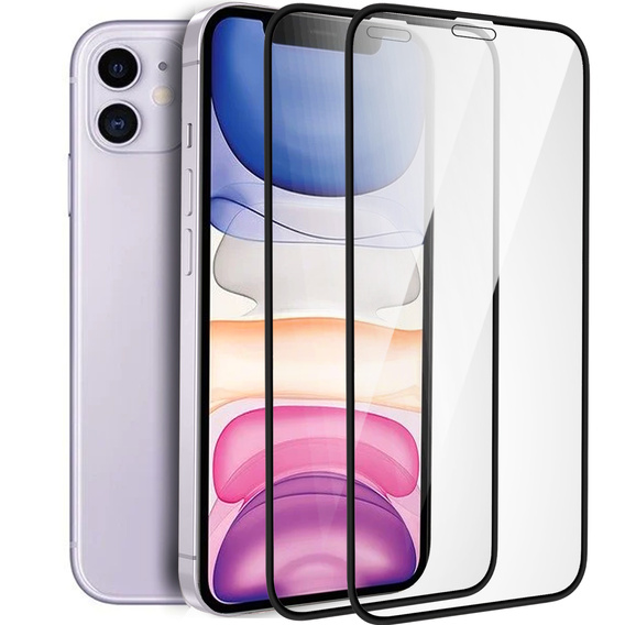 2x Ceramic ERBORD Hybrid Glass for iPhone XR / 11