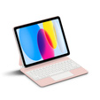 Keyboard Case for iPad 10.9" 2022 (10 gen.) / iPad 11" 2025 A16 (11 gen.), Magnetic Keyboard Touchpad, pink