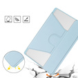 Keyboard case for Lenovo Tab M11, Rotary 360° Leather, light blue