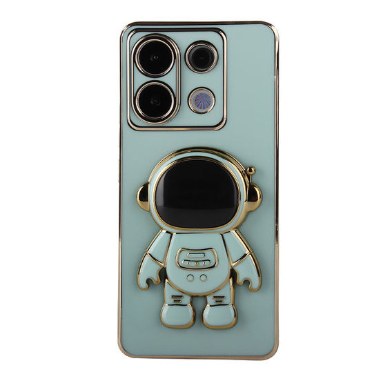 Case for Xiaomi Redmi Note 13 Pro 5G, Astronaut, green + 9H Tempered Glass