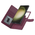 Flap case for Samsung Galaxy S23 Ultra, Wallet, for MagSafe, maroon