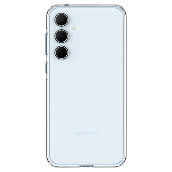 Spigen case for Samsung Galaxy A35 5G, Ultra Hybrid, transparent + 9H Tempered Glass