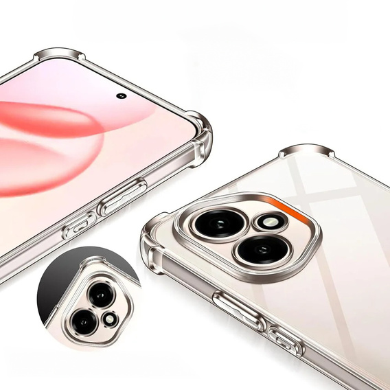 Case for Honor 400 5G, Dropproof, transparent