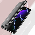 Case for Samsung Galaxy Z Fold3 5G, Clear View, black