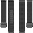 Milanese bracelet 18mm for Garmin Vivoactive 4S, Black