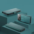ERBORD Glossy Litchi - wallet case with flap for iPhone 17 Pro Max